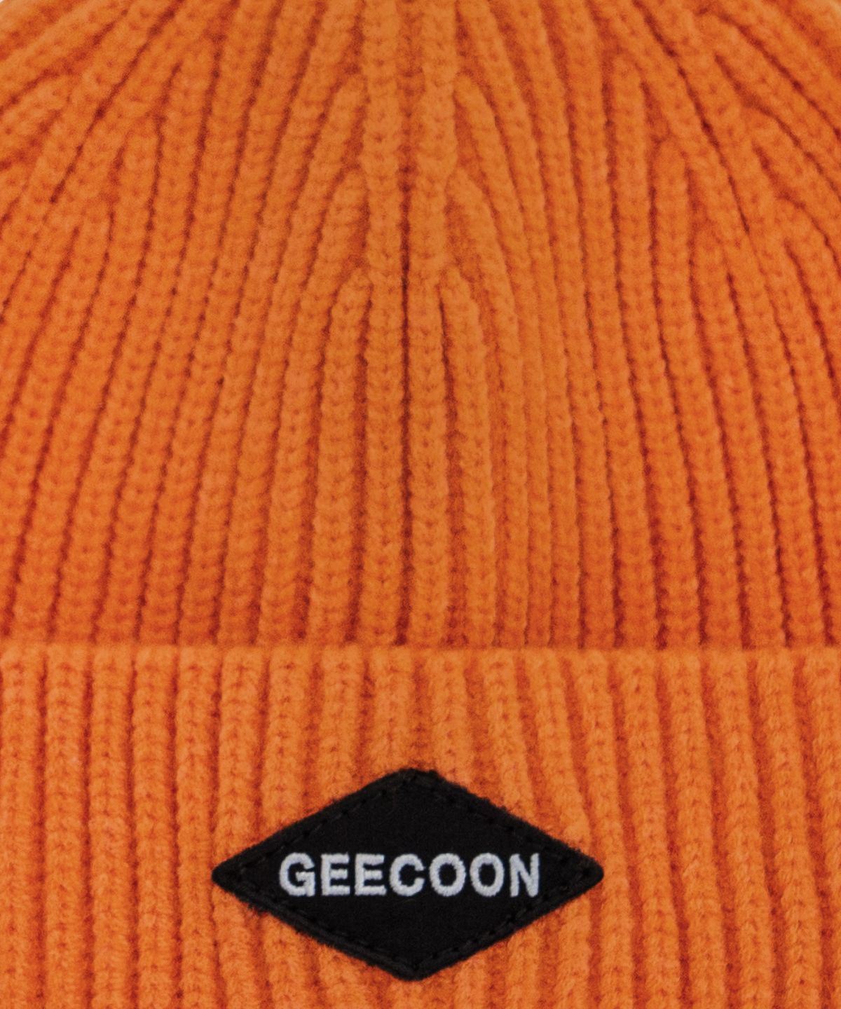 지쿤(GEECOON) 로고패치 숏비니 GEE247-005 오렌지