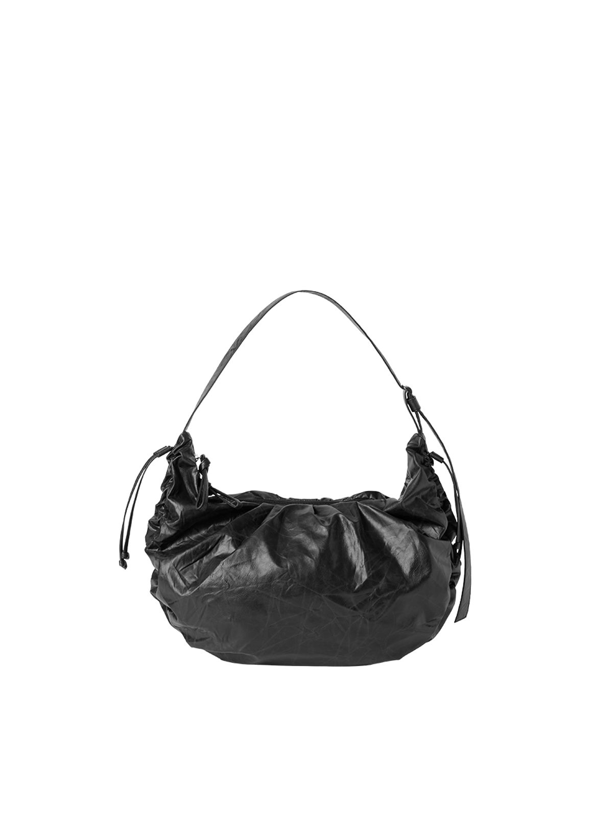 조셉앤스테이시(JOSEPH&STACEY) Daily Wrinkle Bag L_Faux Leather Black