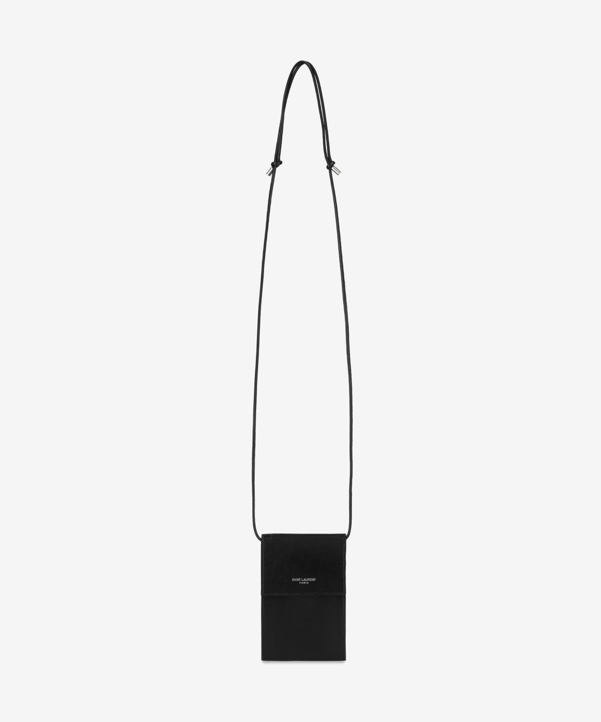 생로랑(SAINT LAURENT) 미니 시그니처 로고 크로스백 - 블랙 / 8027280U90E1000