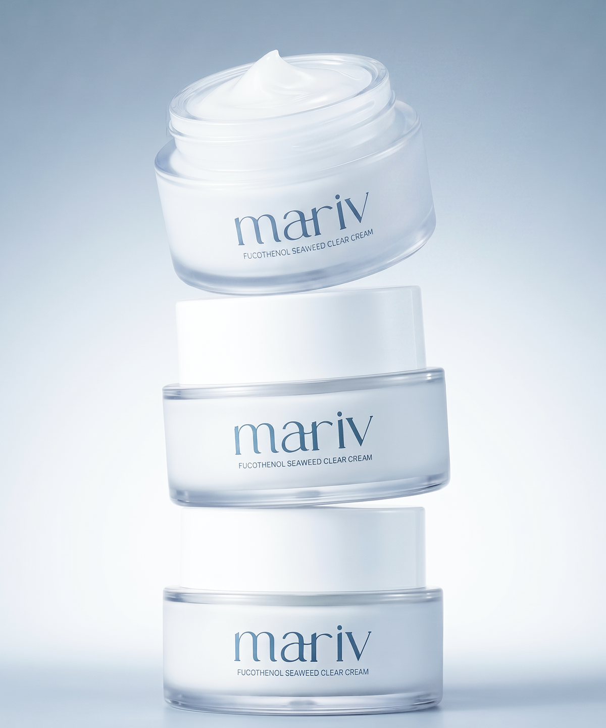 마리브(MARIV) 후코테놀 해초 클리어 크림 3개