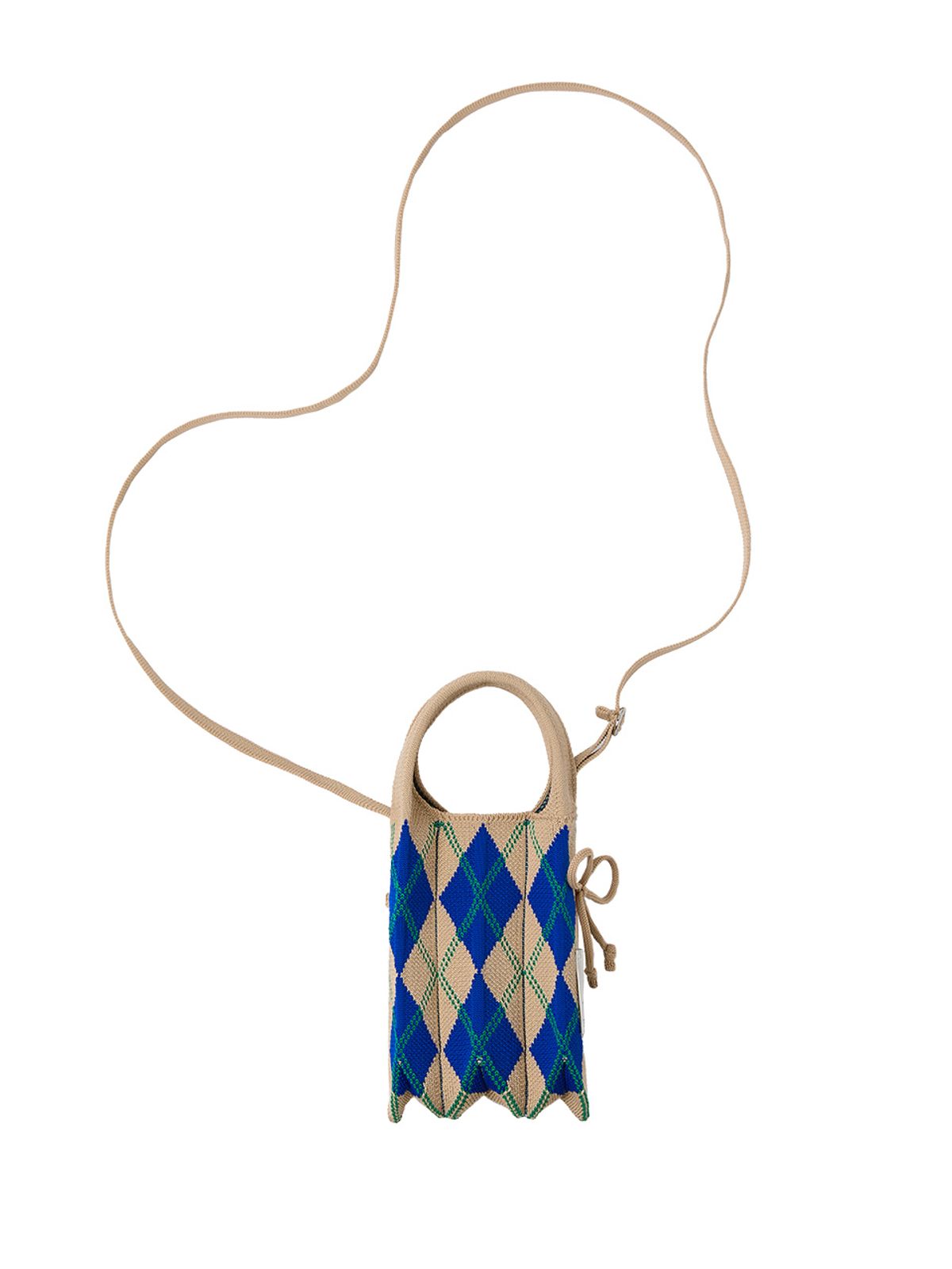 조셉앤스테이시(JOSEPH&STACEY) Lucky Pleats Knit Mini Cross Pattern (ALL)