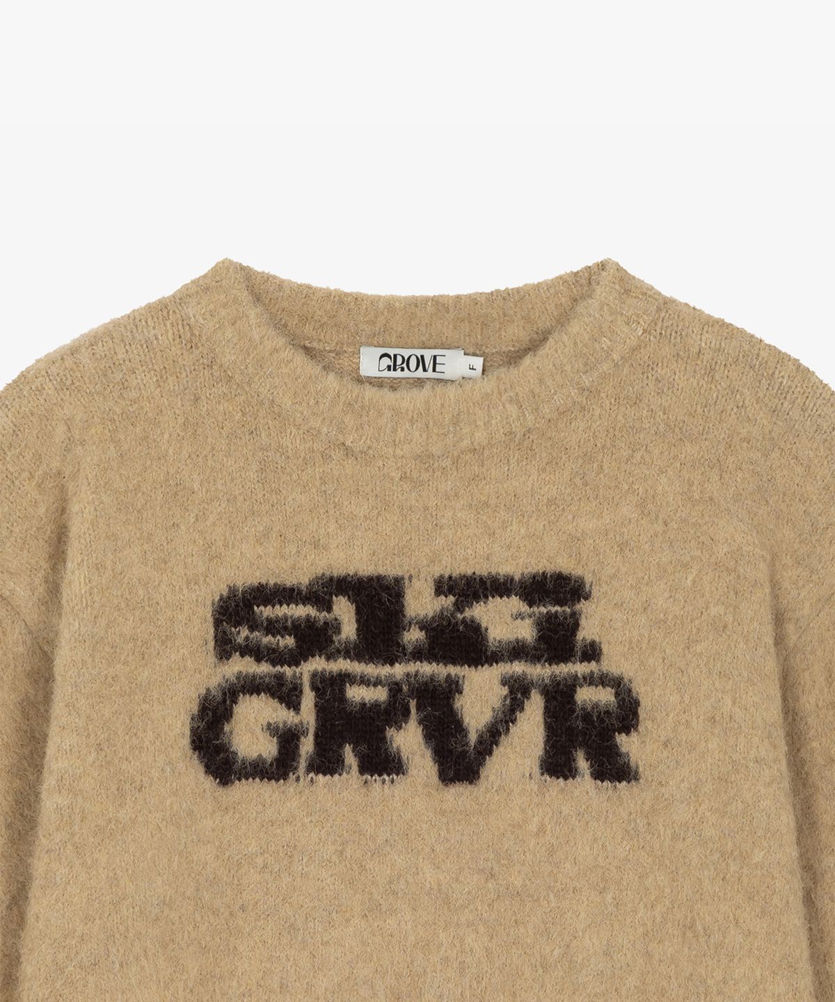 그로브(GROVE) SKI KINS KNIT_BEIGE