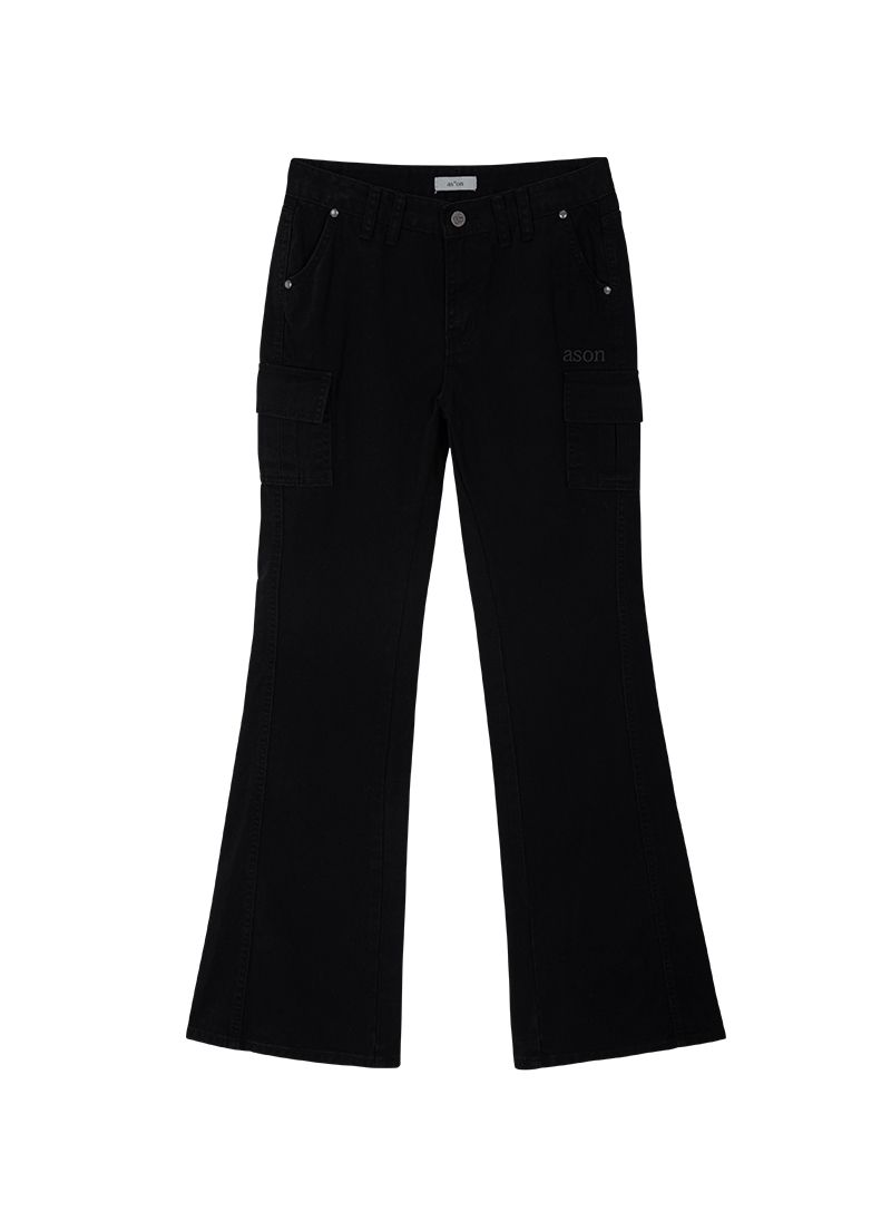 ASON MINUTES CARGO PANTS ブラック MUSINSA | ASON MINUTES CARGO PANTS / BLACK