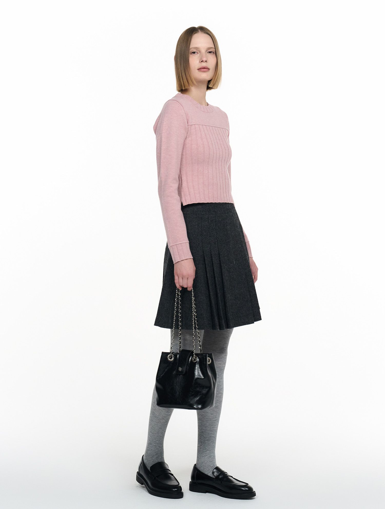 MUSINSA公式 | GENERAL IDEA GNRL PU Leather Mini Bucket Bag