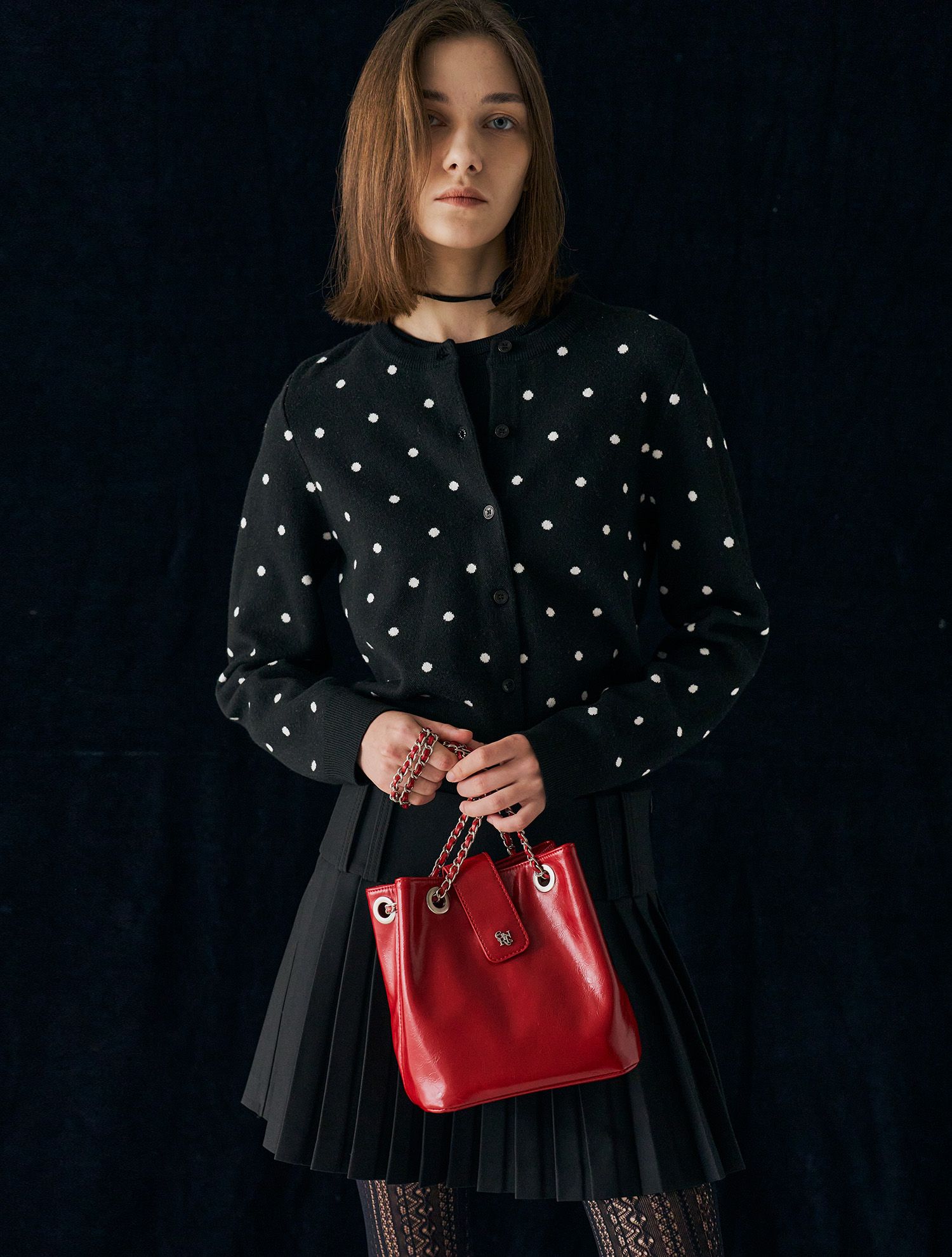 MUSINSA公式 | GENERAL IDEA GNRL PU Leather Mini Bucket Bag