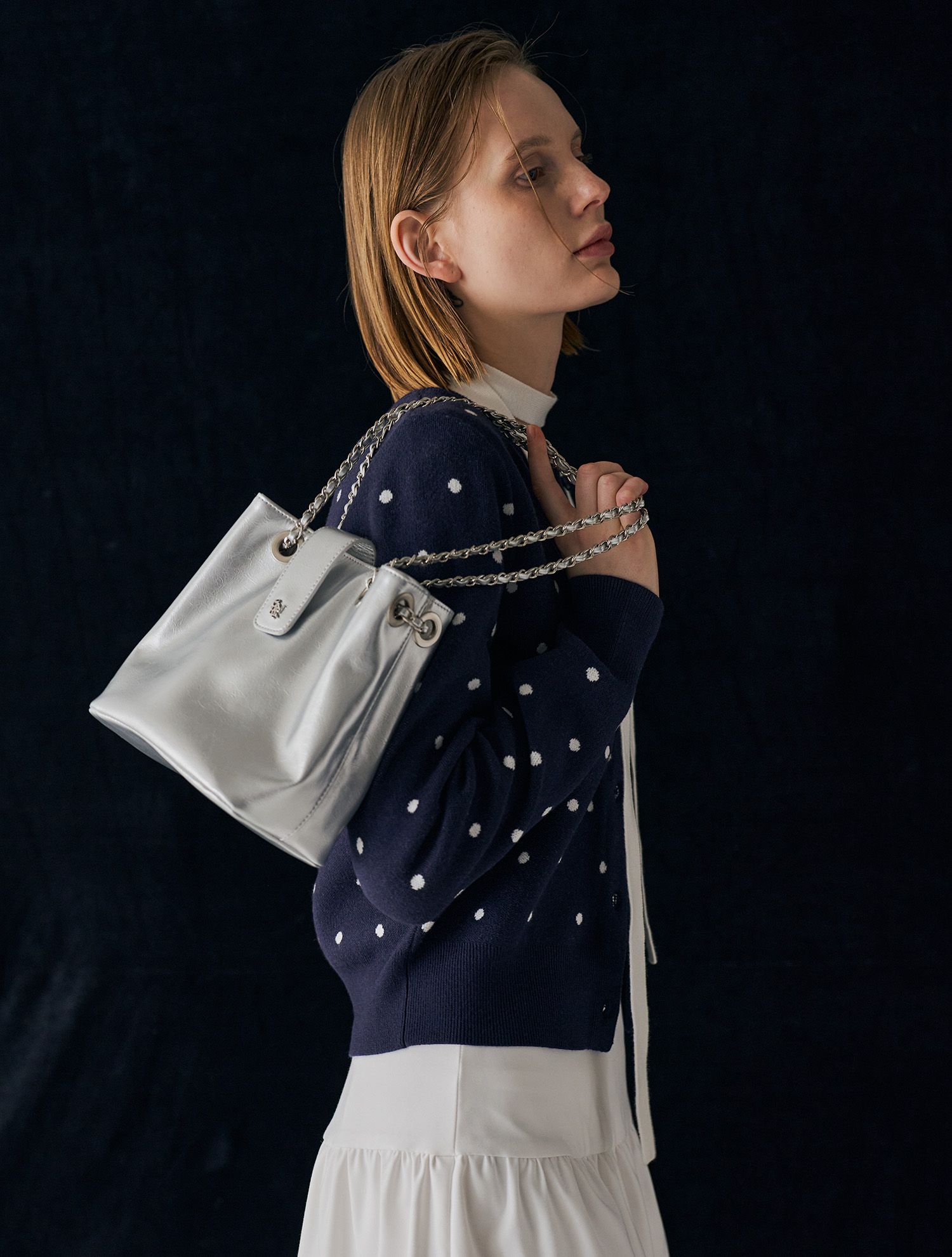 ★GENERAL IDEA★ GNRL Eco Leather Mini Bucket Bag 3COL MUSINSA公式 | GENERAL IDEA GNRL PU Leather Mini Bucket Bag