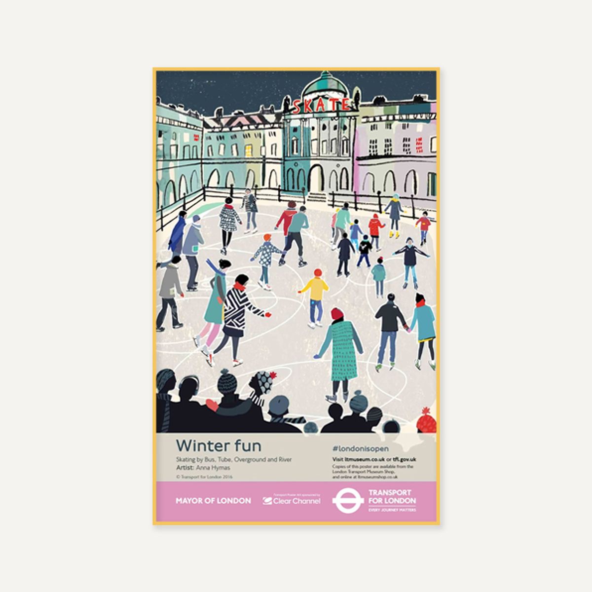 그릿시즌(GREET SEASON) Winter Fun Skating (액자 포함)