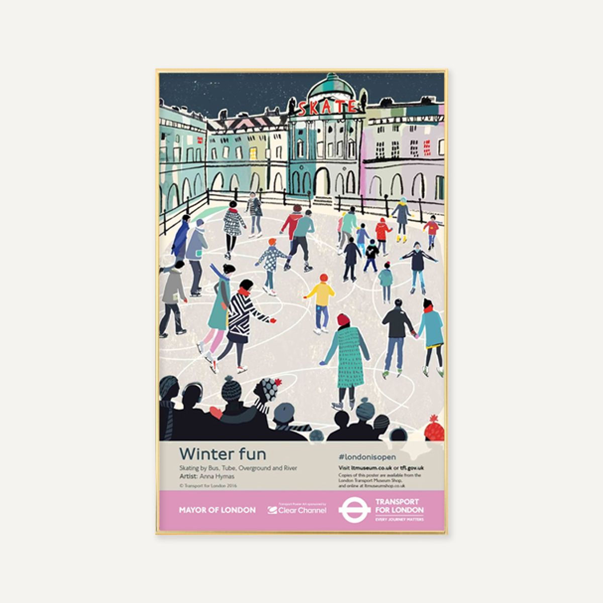 그릿시즌(GREET SEASON) Winter Fun Skating (액자 포함)