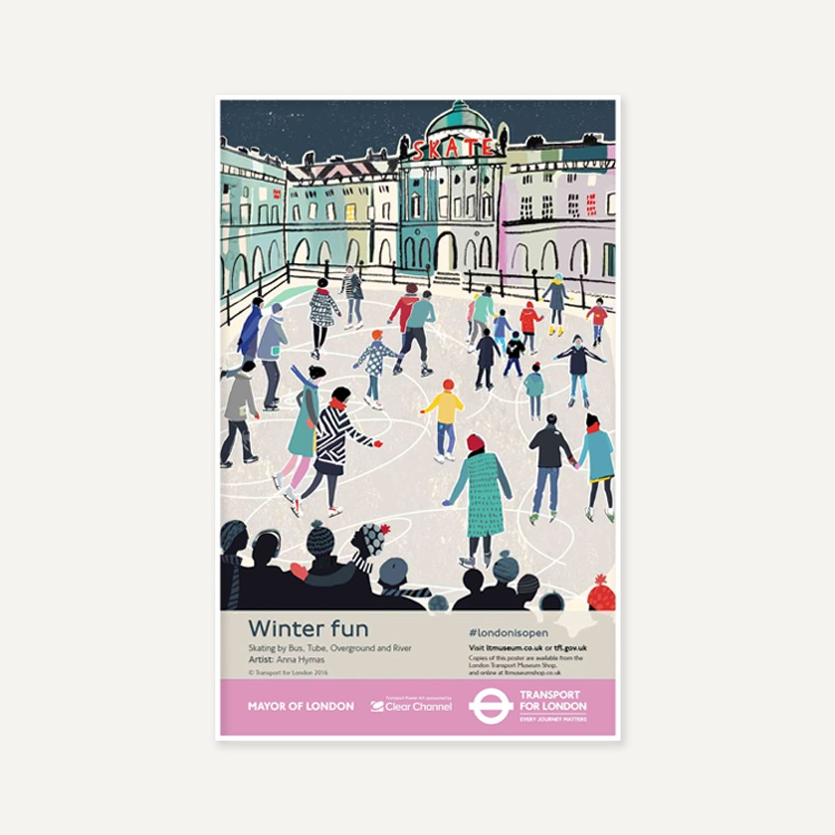 그릿시즌(GREET SEASON) Winter Fun Skating (액자 포함)