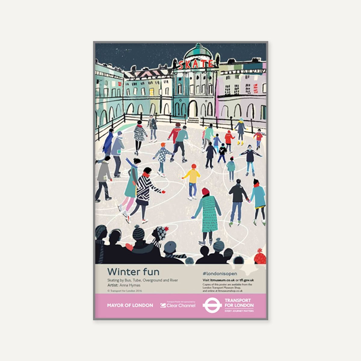 그릿시즌(GREET SEASON) Winter Fun Skating (액자 포함)