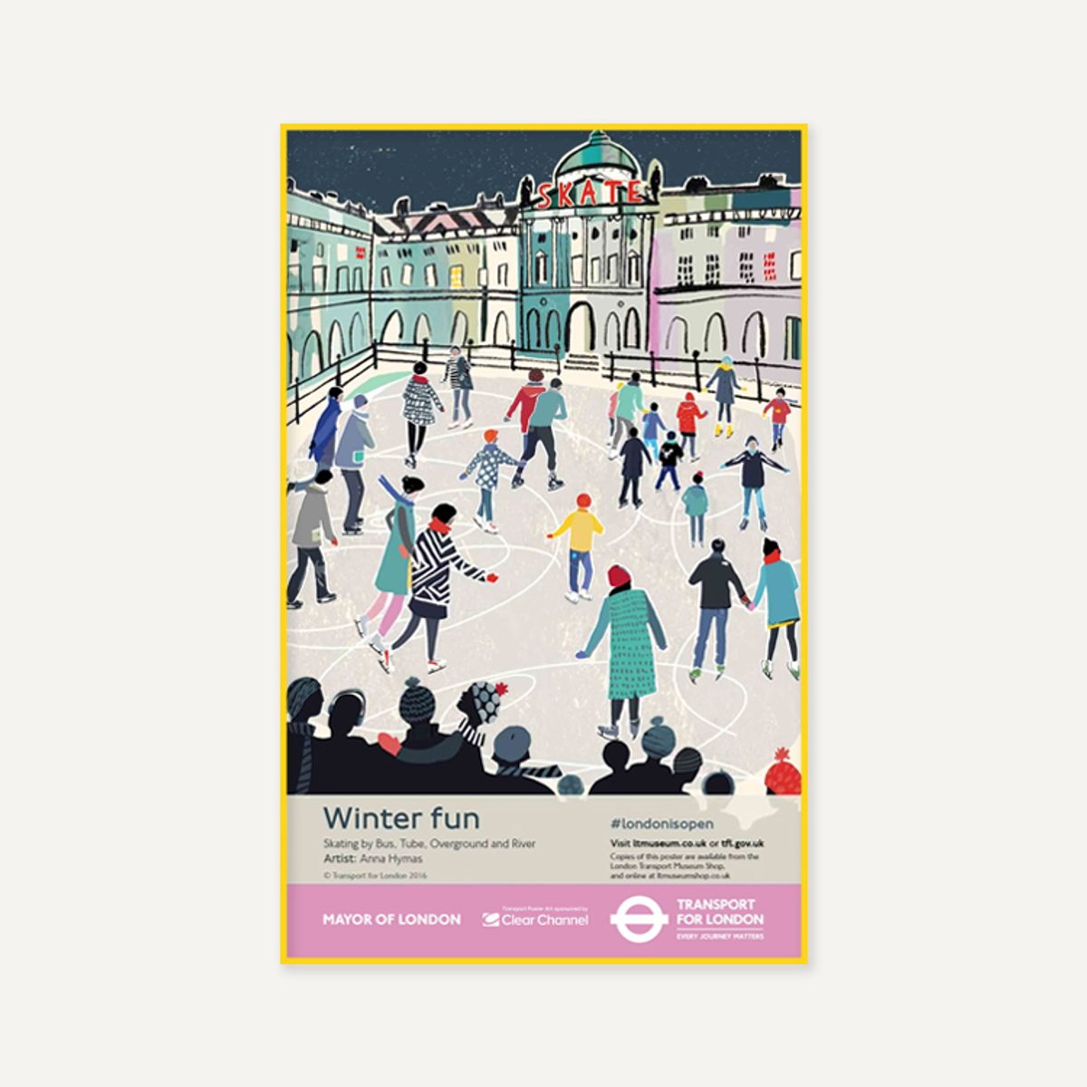 그릿시즌(GREET SEASON) Winter Fun Skating (액자 포함)