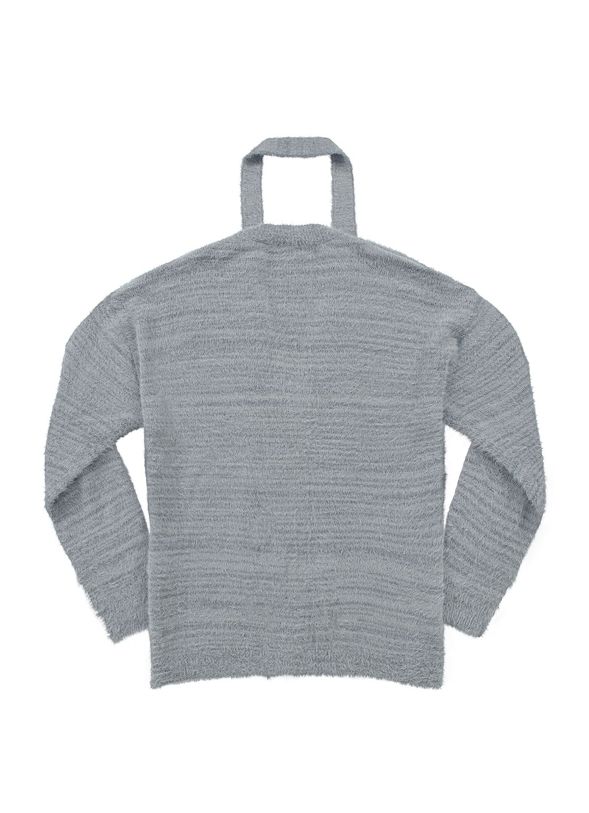애즈온(ASON) LUCA TIE CARDIGAN / GRAY