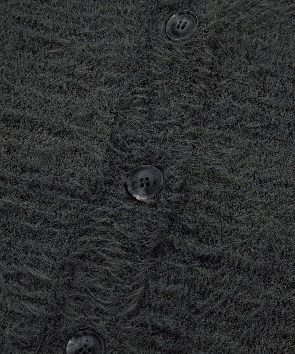 애즈온(ASON) LUCA TIE CARDIGAN / CHARCOAL