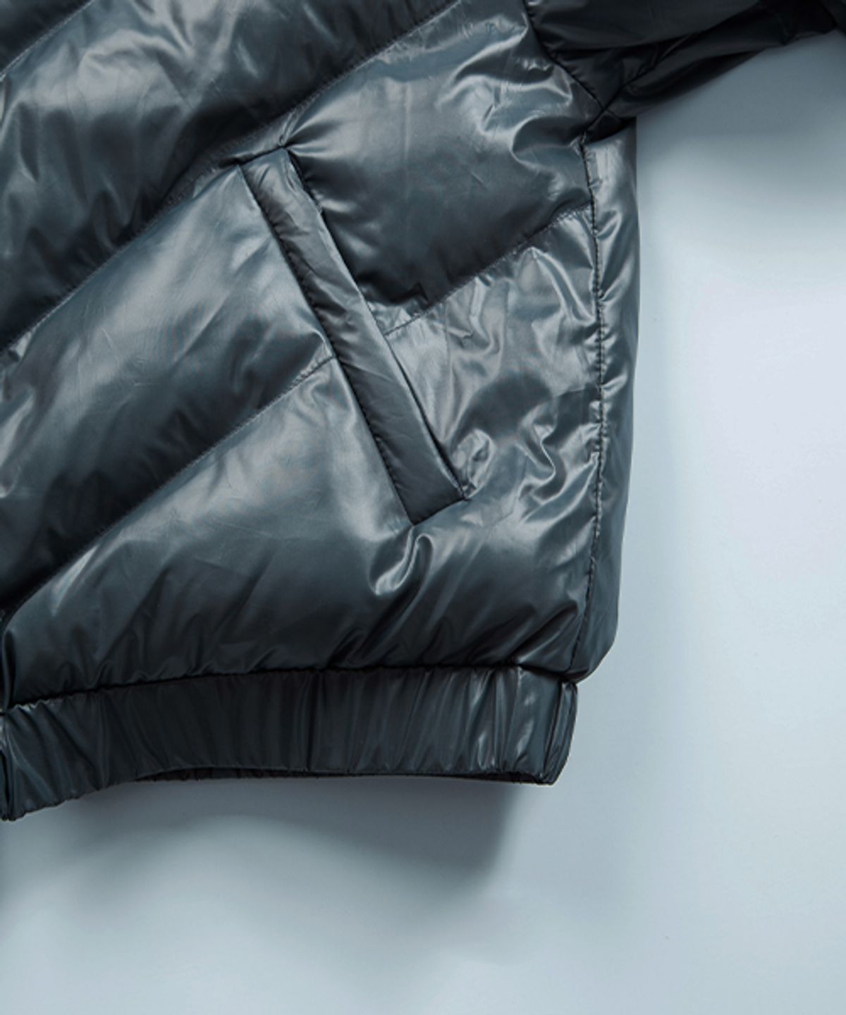 애즈온(ASON) BETTY PUFFER JACKET / CHARCOAL