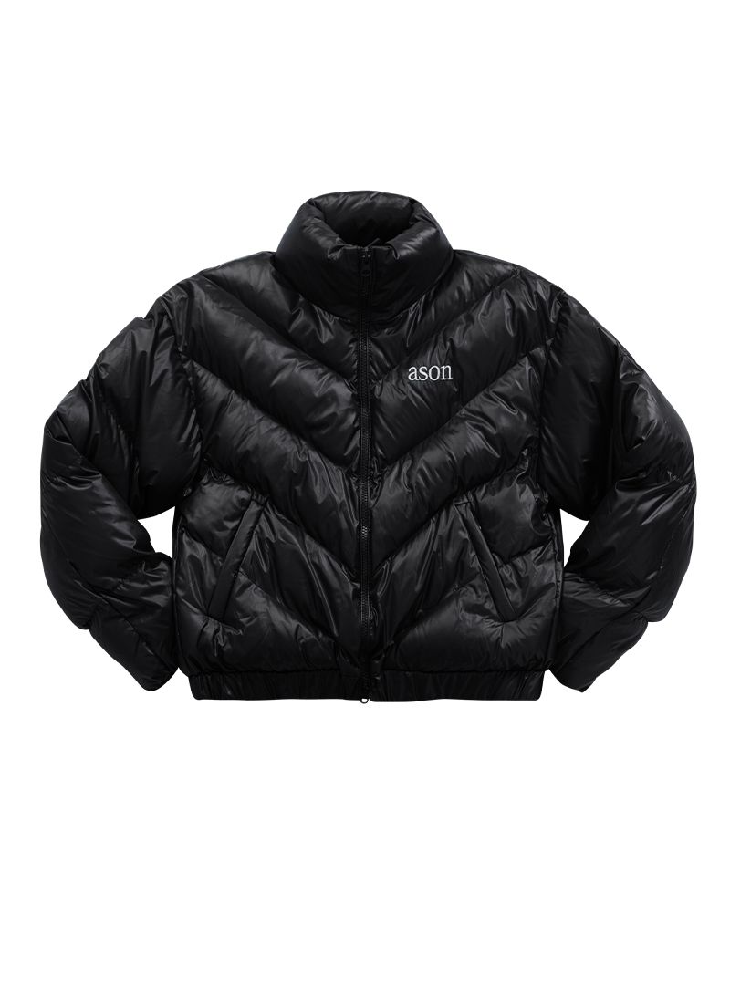 MUSINSA公式 | ASON BETTY PUFFER JACKET / BLACK
