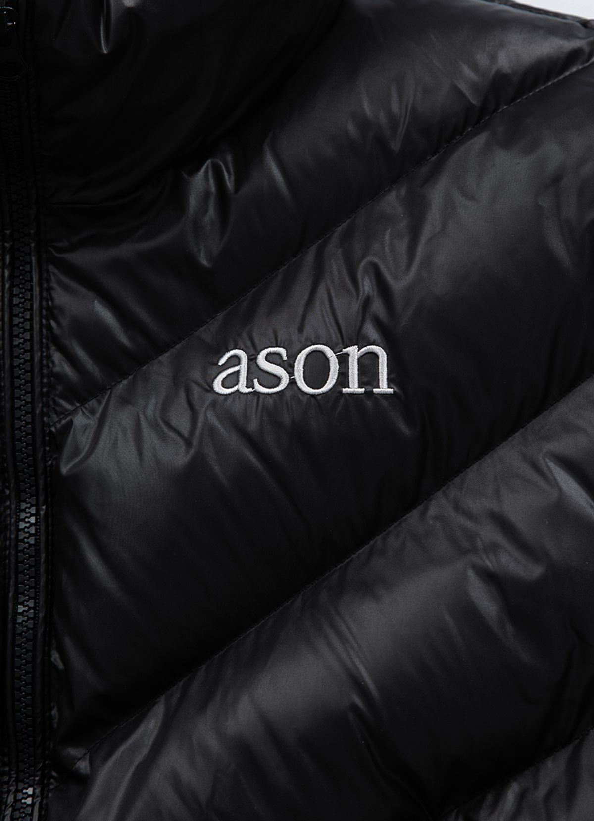 애즈온(ASON) BETTY PUFFER JACKET / BLACK