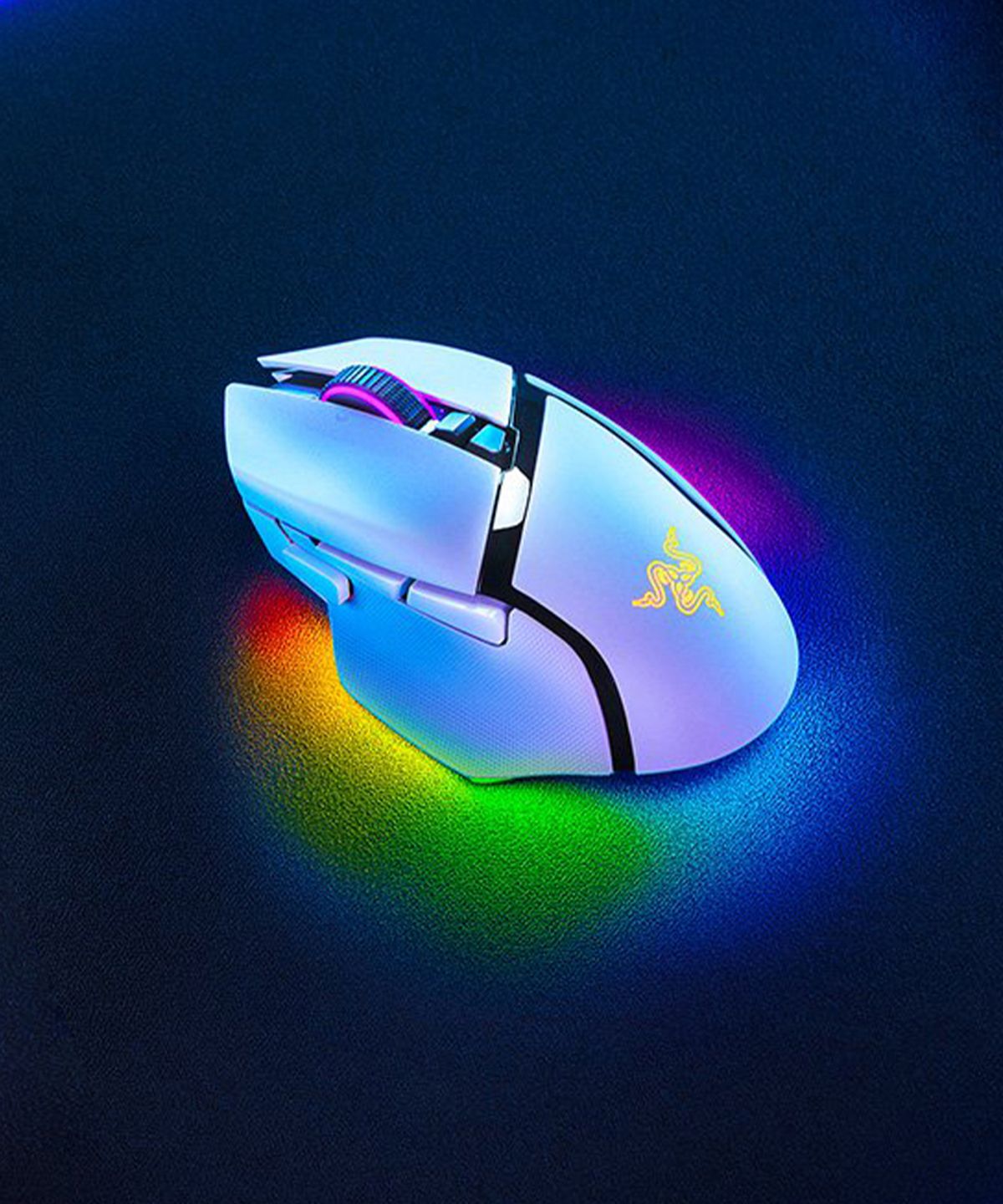 레이저(RAZER) Basilisk V3 Pro White 무선 게이밍 마우스