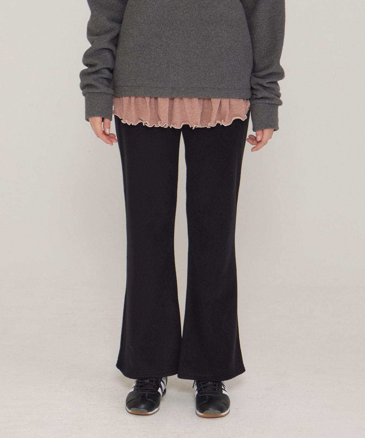 디어스토커(DEARSTALKER) D. BASIC FLEECE BOOTS CUT PANTS - 4 COLOR