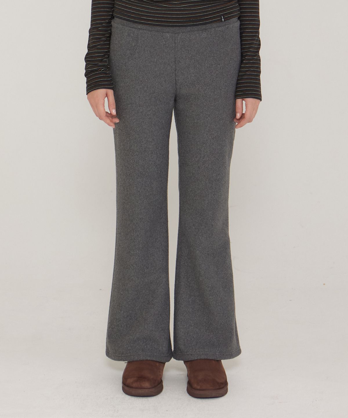 디어스토커(DEARSTALKER) D. BASIC FLEECE BOOTS CUT PANTS - 4 COLOR