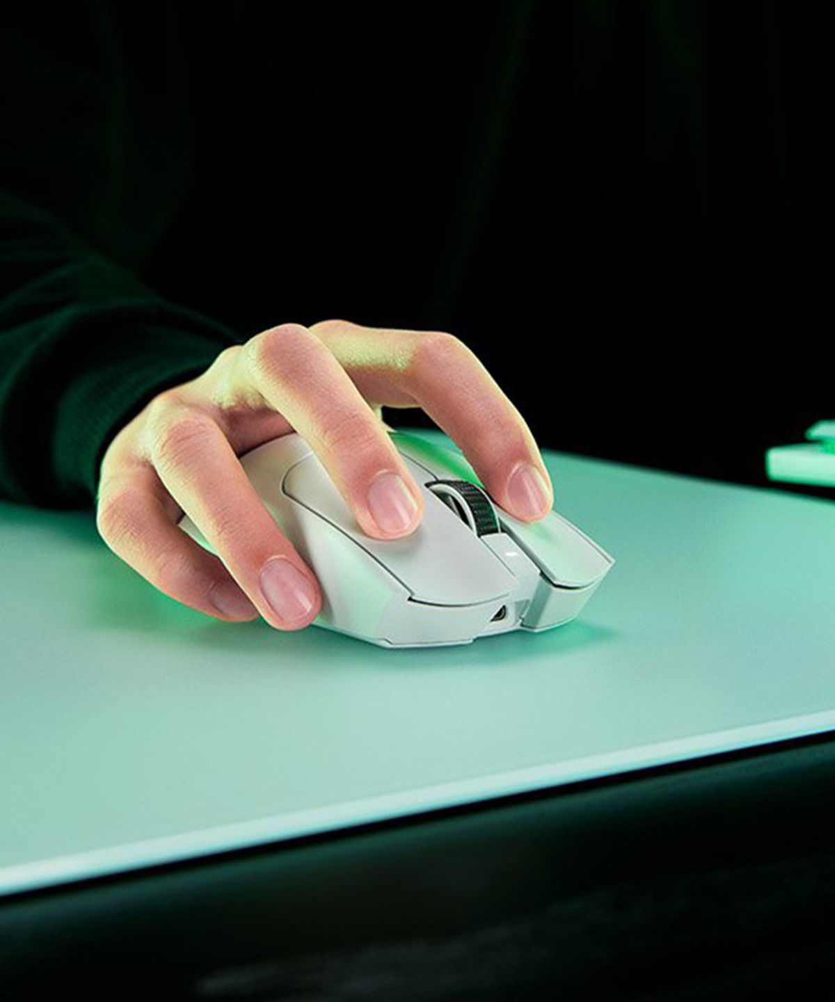 레이저(RAZER) Viper V3 Pro White 무선 게이밍 마우스