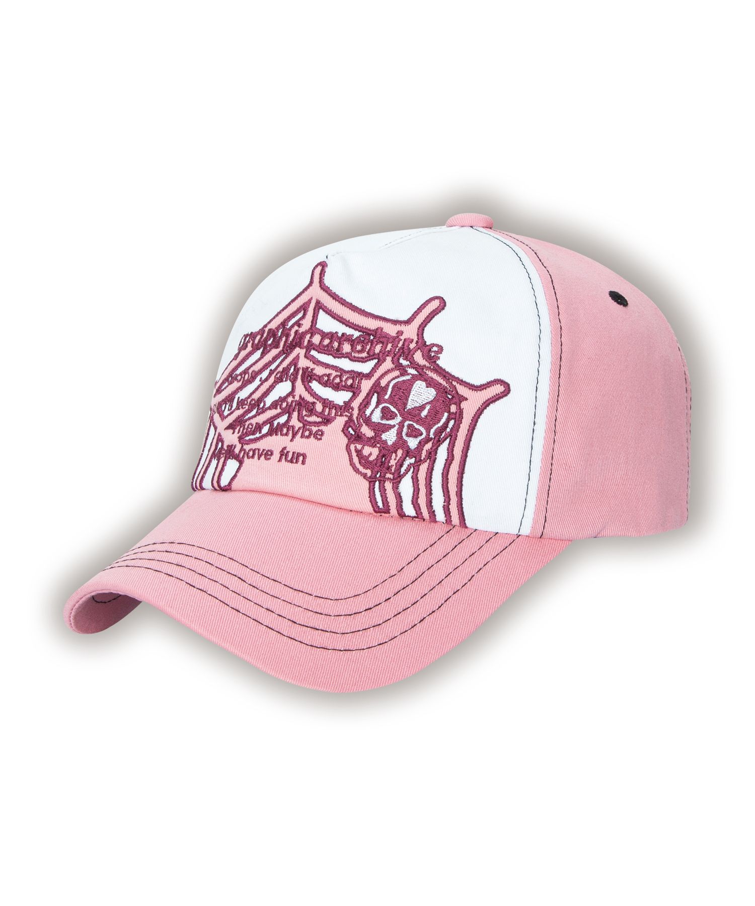 新品未使用 emis applique ball cap pink APPLIQUE BALL CAP-PINK - EMIS