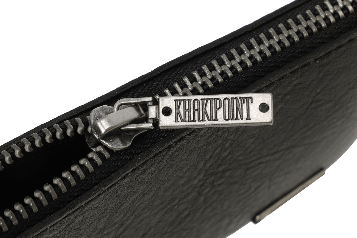 카키포인트(KHAKIPOINT) Vintage Card Wallet (dark gray)
