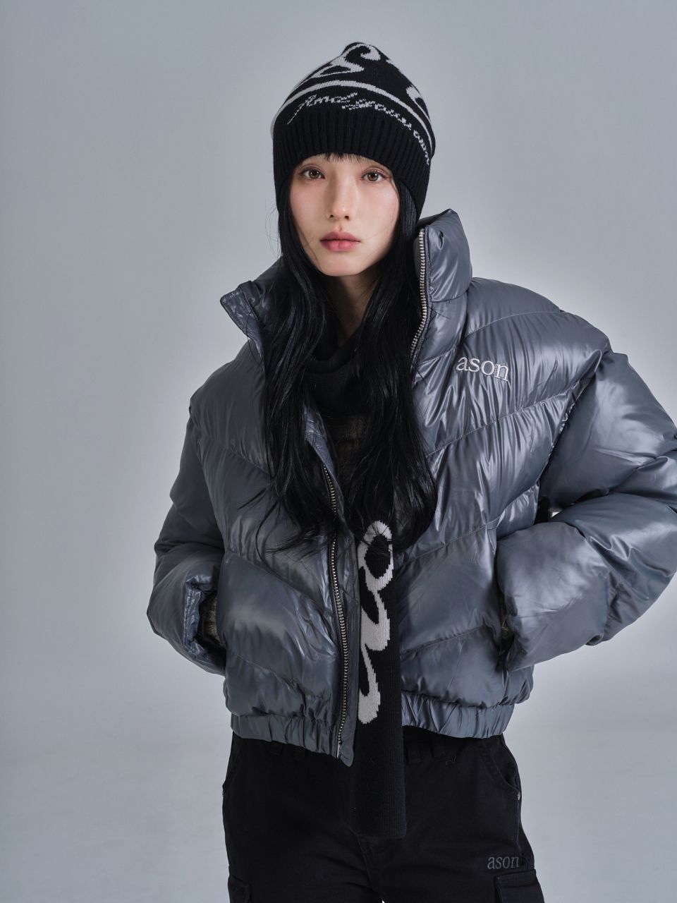 MUSINSA公式 | ASON CREW BEANIE / BLACK