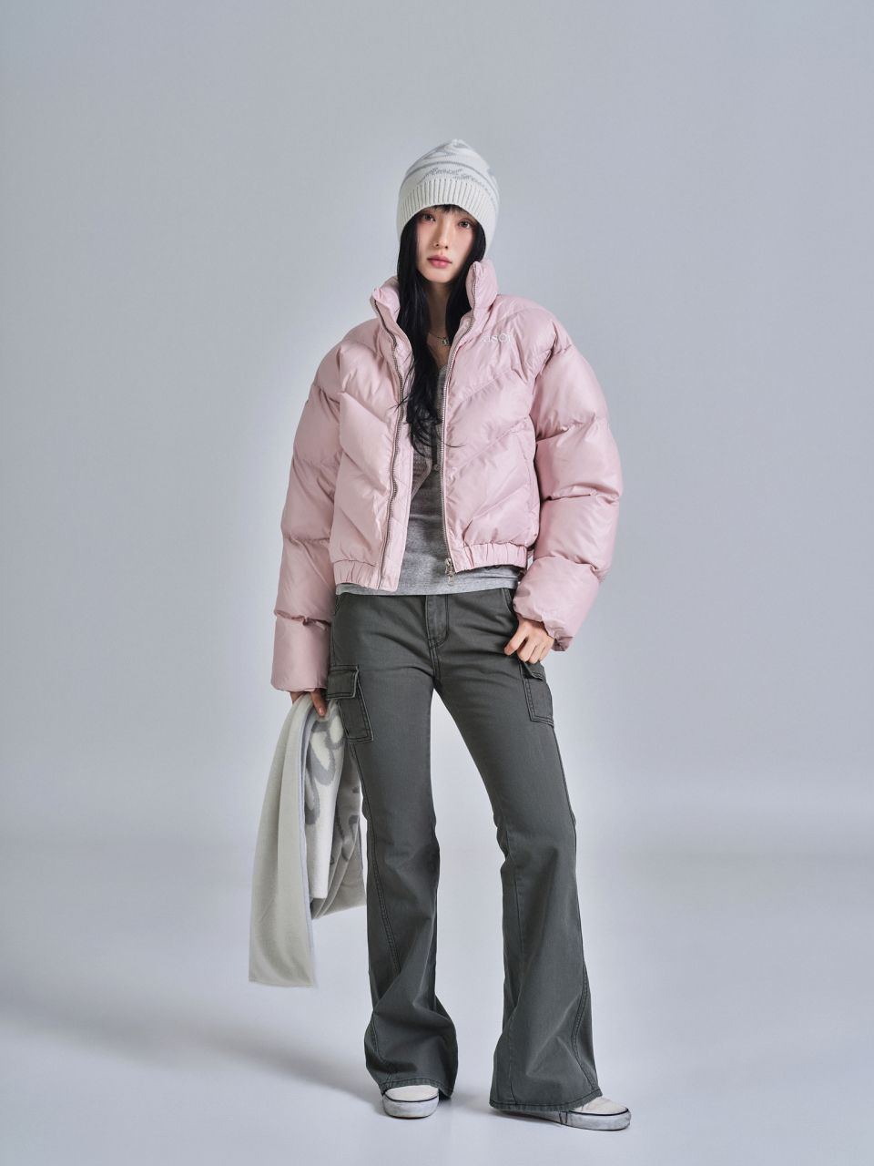 MUSINSA公式 | ASON BETTY PUFFER JACKET / PINK