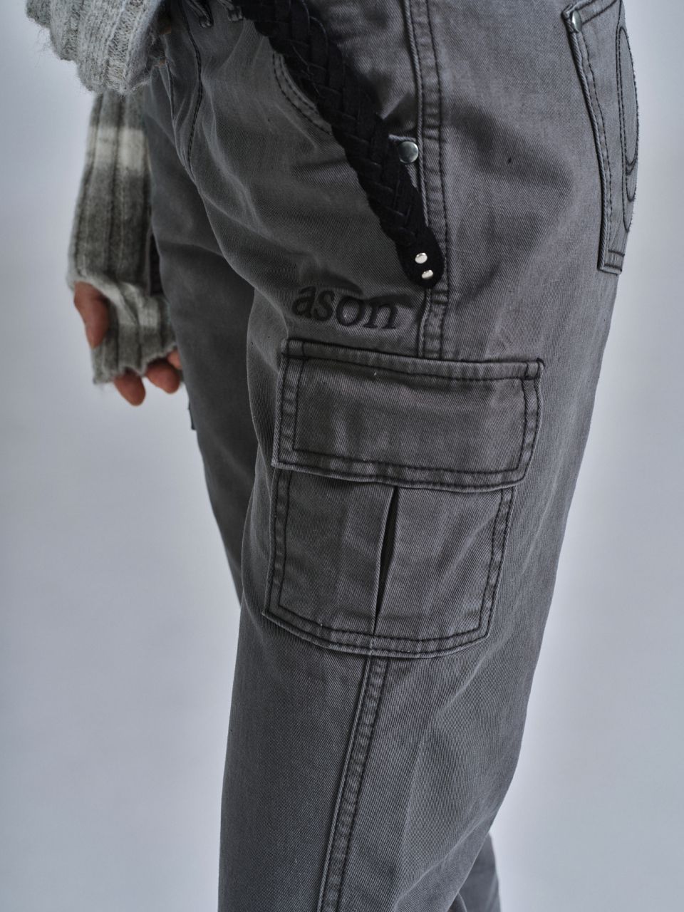 ASON MINUTES CARGO PANTS CHARCOAL 【公式通販】