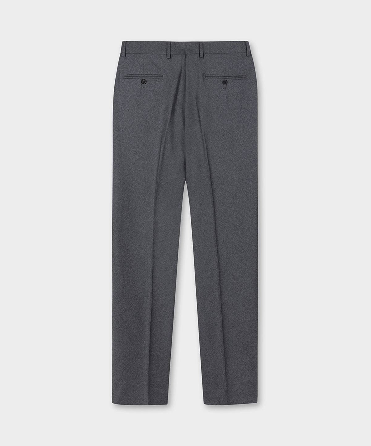 브룩스 브라더스(BROOKS BROTHERS) 클래식핏 플란넬 트라우저 (차콜) (BBPTMF1632VEF)