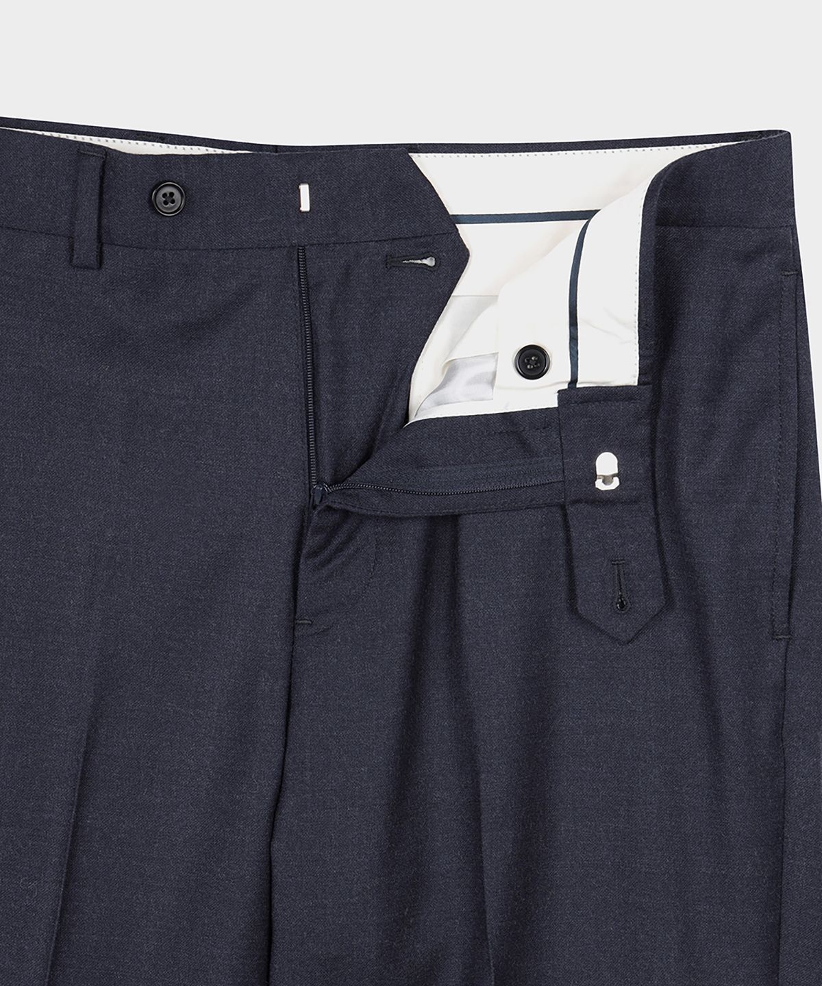 브룩스 브라더스(BROOKS BROTHERS) 클래식핏 플란넬 트라우저 (네이비) (BBPTMF6435QEF)