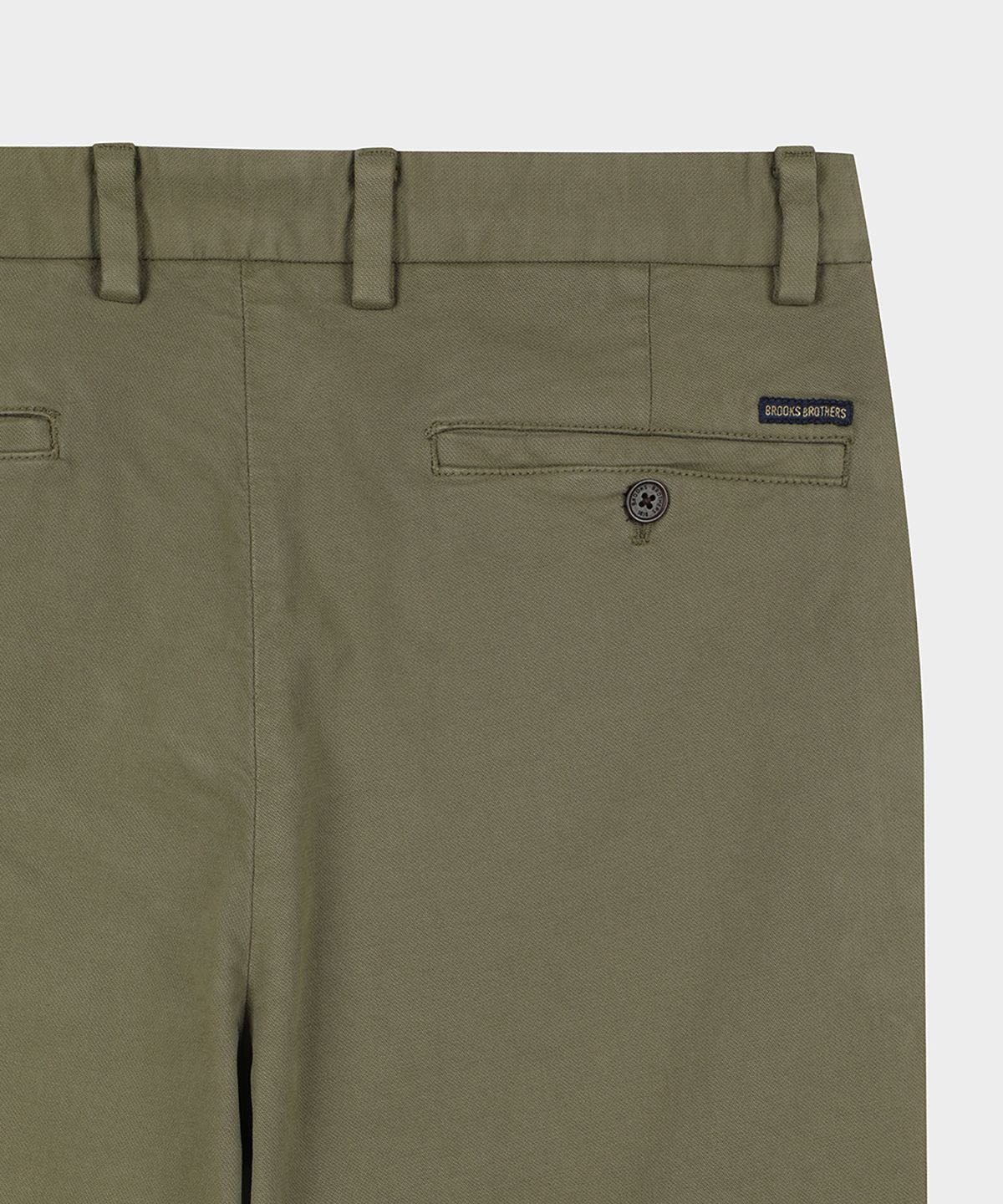 브룩스 브라더스(BROOKS BROTHERS) 브로큰 트윌 치노팬츠 (올리브) (BBPCMM06264EF)