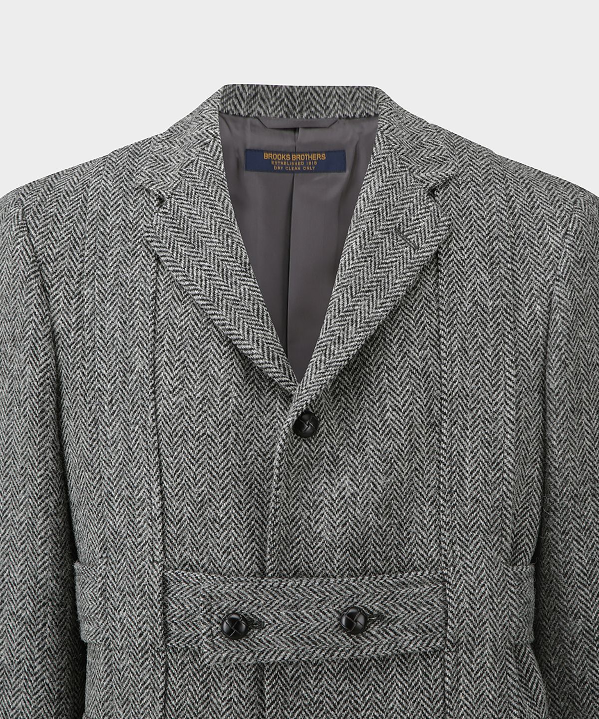 브룩스 브라더스(BROOKS BROTHERS) 해리스트위드 아카이브 노퍽 자켓 (그레이) (BBJSMM0222WEF)