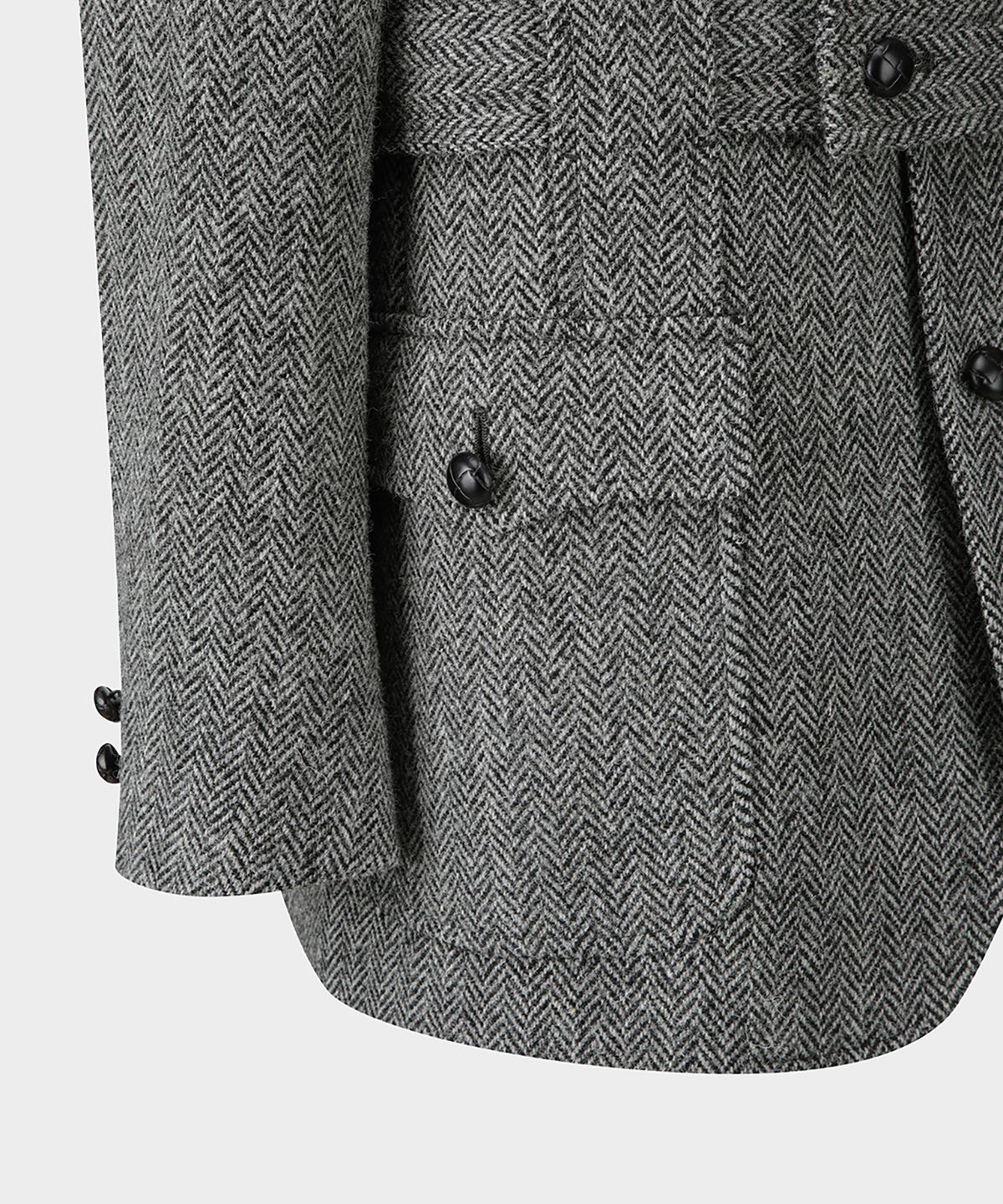 브룩스 브라더스(BROOKS BROTHERS) 해리스트위드 아카이브 노퍽 자켓 (그레이) (BBJSMM0222WEF)