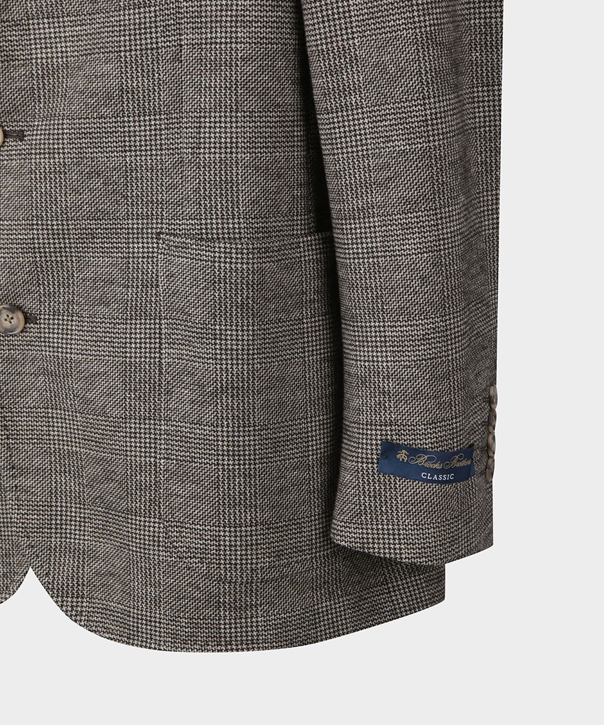 브룩스 브라더스(BROOKS BROTHERS) 클래식핏 니트 2버튼 재킷 (베이지) (BBJSMM4637ZEF)