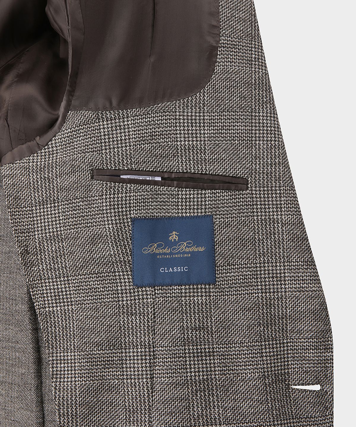 브룩스 브라더스(BROOKS BROTHERS) 클래식핏 니트 2버튼 재킷 (베이지) (BBJSMM4637ZEF)