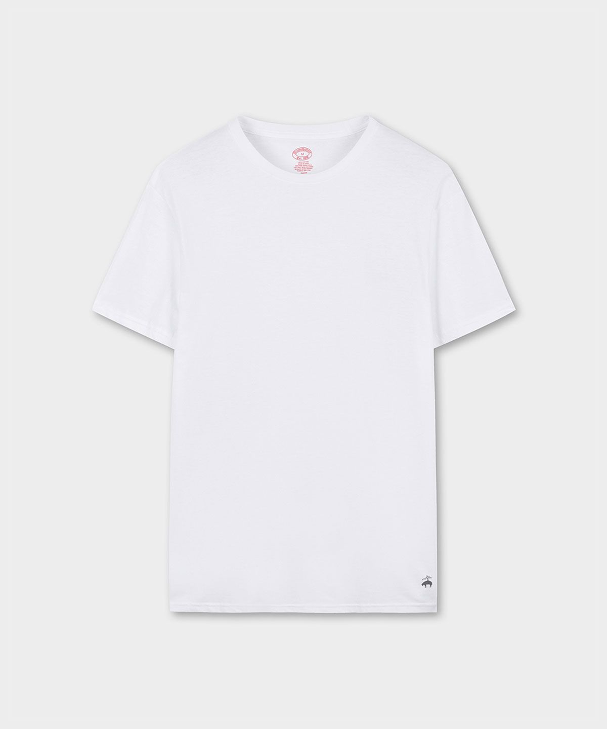 브룩스 브라더스(BROOKS BROTHERS) 코튼 크루넥 티셔츠 3팩 (화이트) (BBAUMF0473AEF)