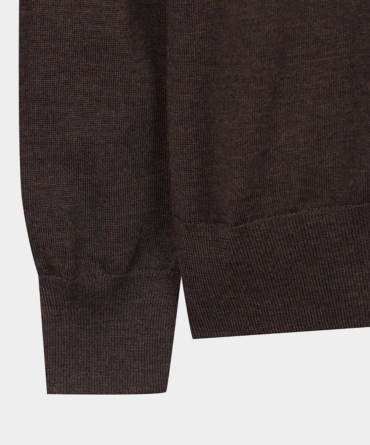 브룩스 브라더스(BROOKS BROTHERS) 메리노울 폴로스웨터 (브라운) (BBWTMF96364EW)