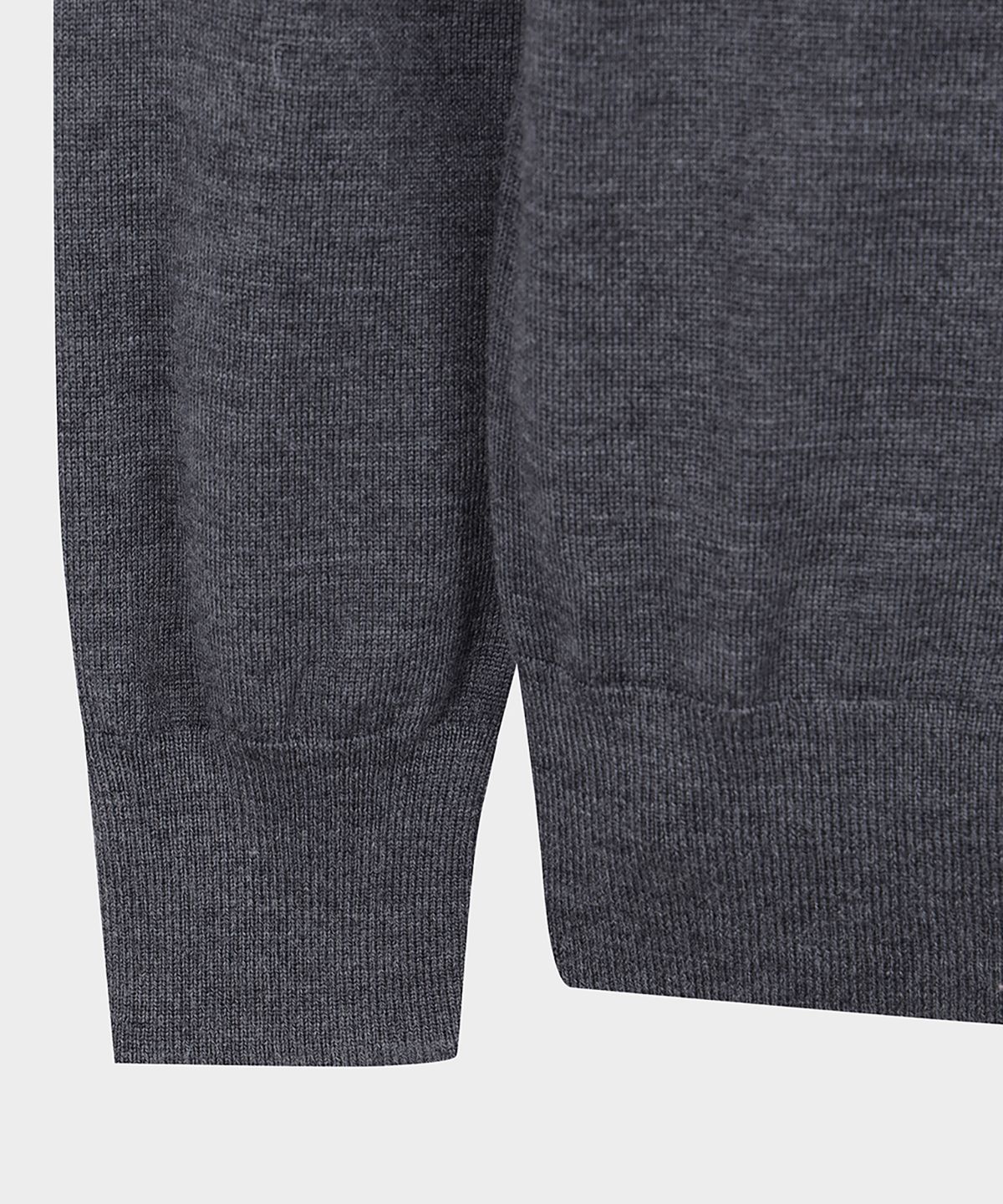 브룩스 브라더스(BROOKS BROTHERS) 메리노울 폴로스웨터 (그레이) (BBWTMF9638WEW)