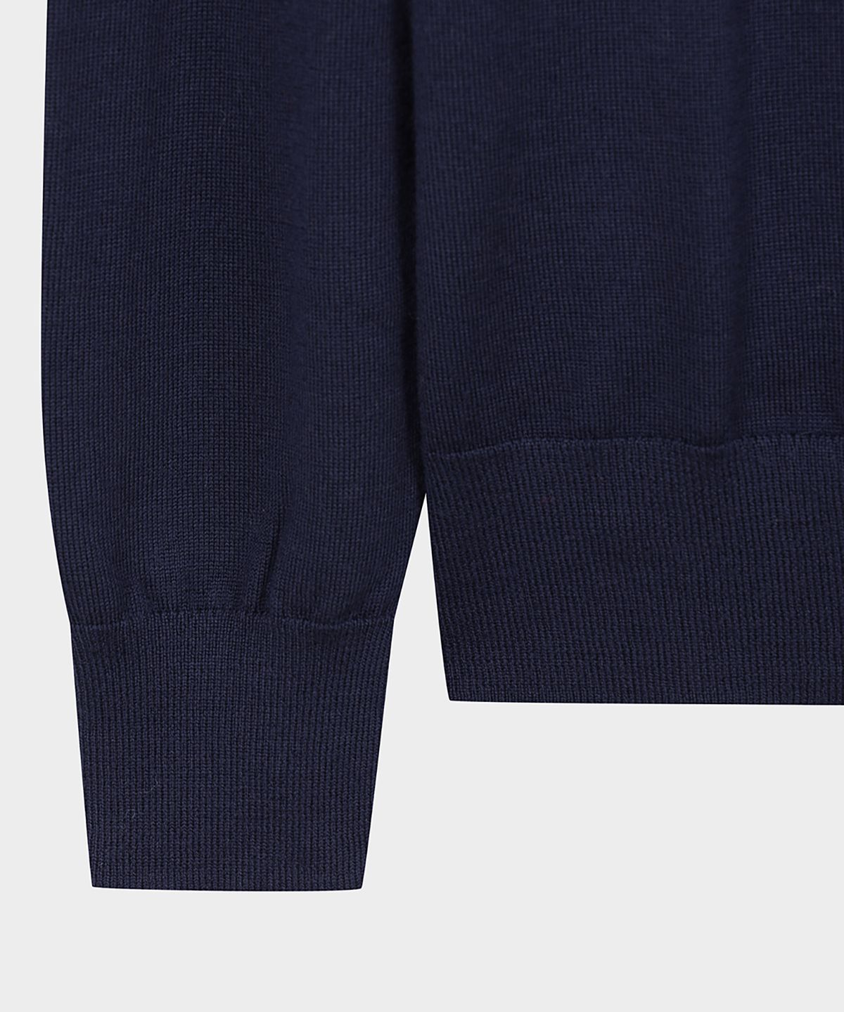 브룩스 브라더스(BROOKS BROTHERS) 메리노울 폴로스웨터 (네이비) (BBWTMF9640QEW)