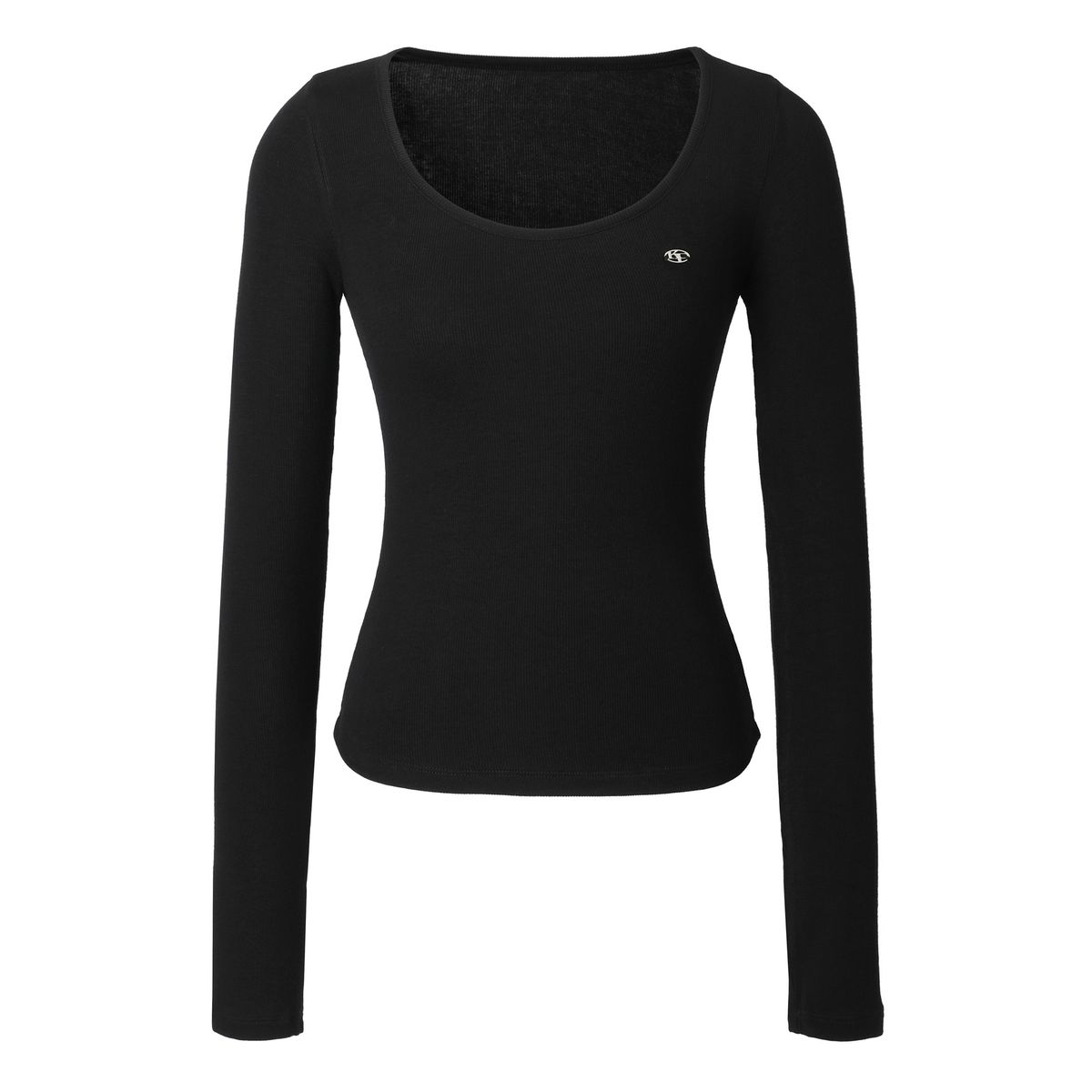 카키포인트(KHAKIPOINT) Basic U-neck T-shirt (black)