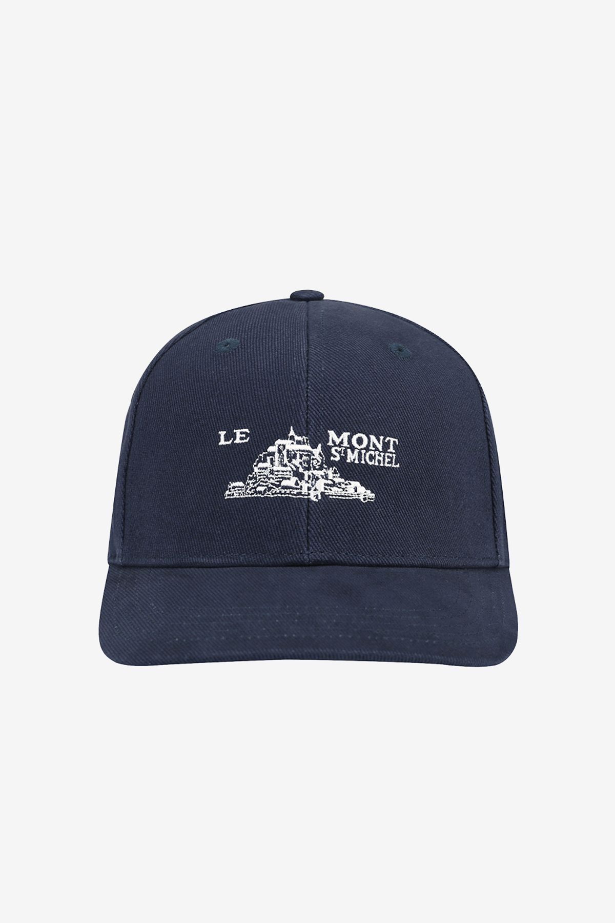 르몽생미셸(LE MONT ST MICHEL) AVILA- Embroidery cap_NAVY