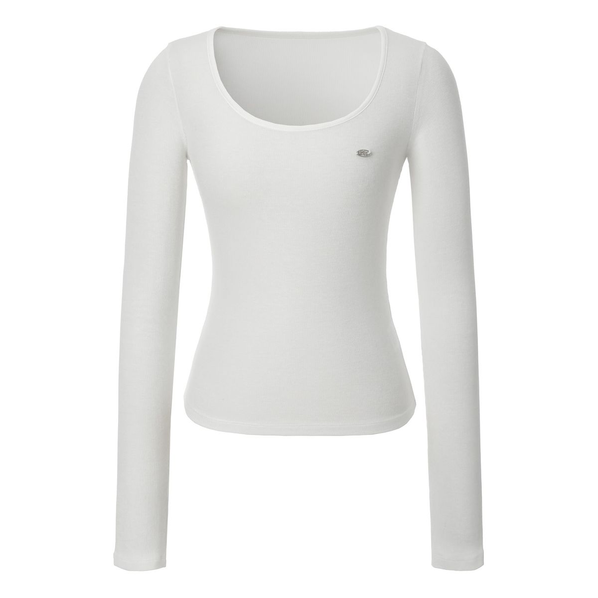 카키포인트(KHAKIPOINT) Basic U-neck T-shirt (ivory)
