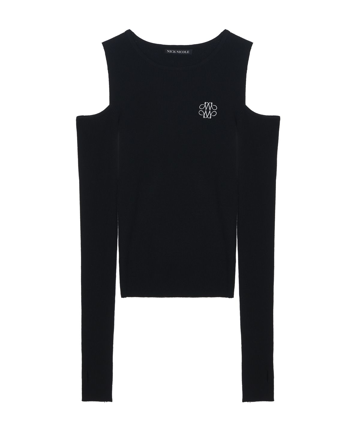 닉앤니콜(NICK&NICOLE) NICOLE WARMER RIBBED OFF SHOULDER KNIT_6 COLOR