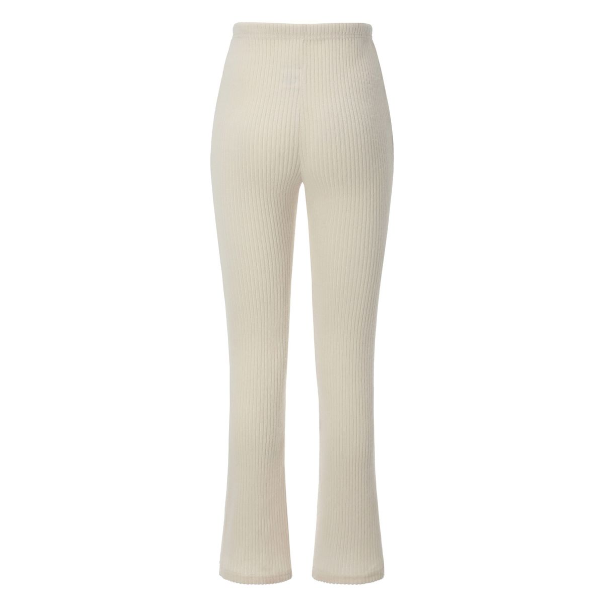 카키포인트(KHAKIPOINT) Ribbed Bootcut Leggings (ivory)