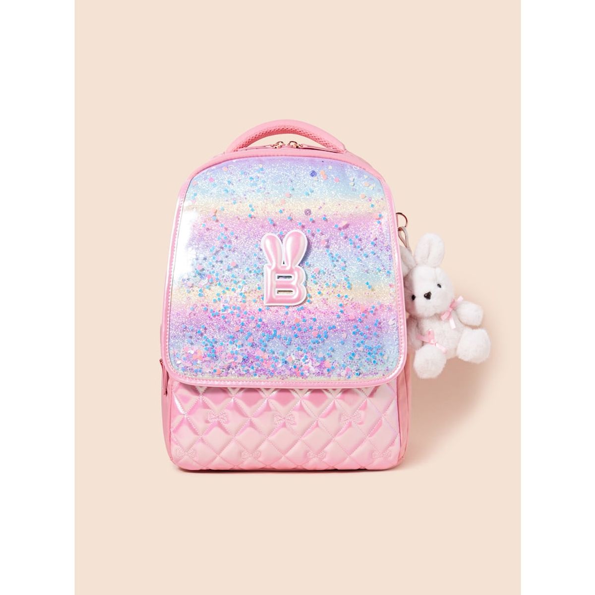 빈폴 키즈(BEANPOLE KIDS) 블링 사첼 여아 책가방 세트  라이트 핑크 (BI51D4G06Y)