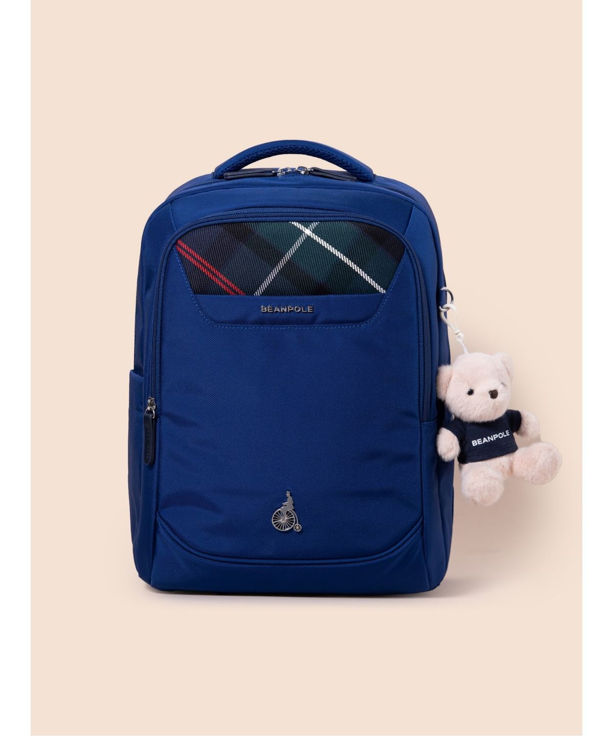 빈폴 키즈(BEANPOLE KIDS) 코어 체크 책가방  블루 (BI51D4U01P)