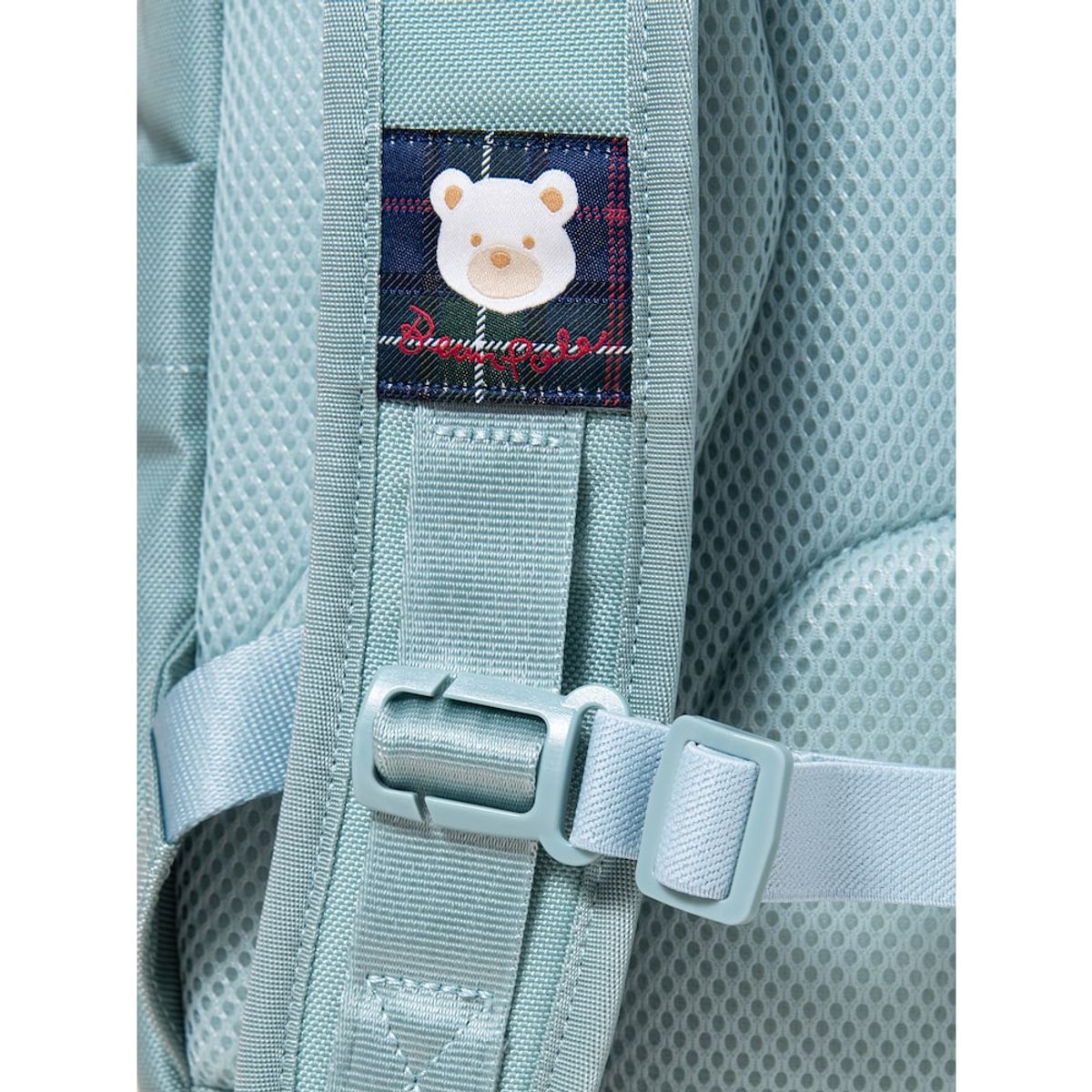 빈폴 키즈(BEANPOLE KIDS) 코어 체크 책가방  라이트 그린 (BI51D4U01L)