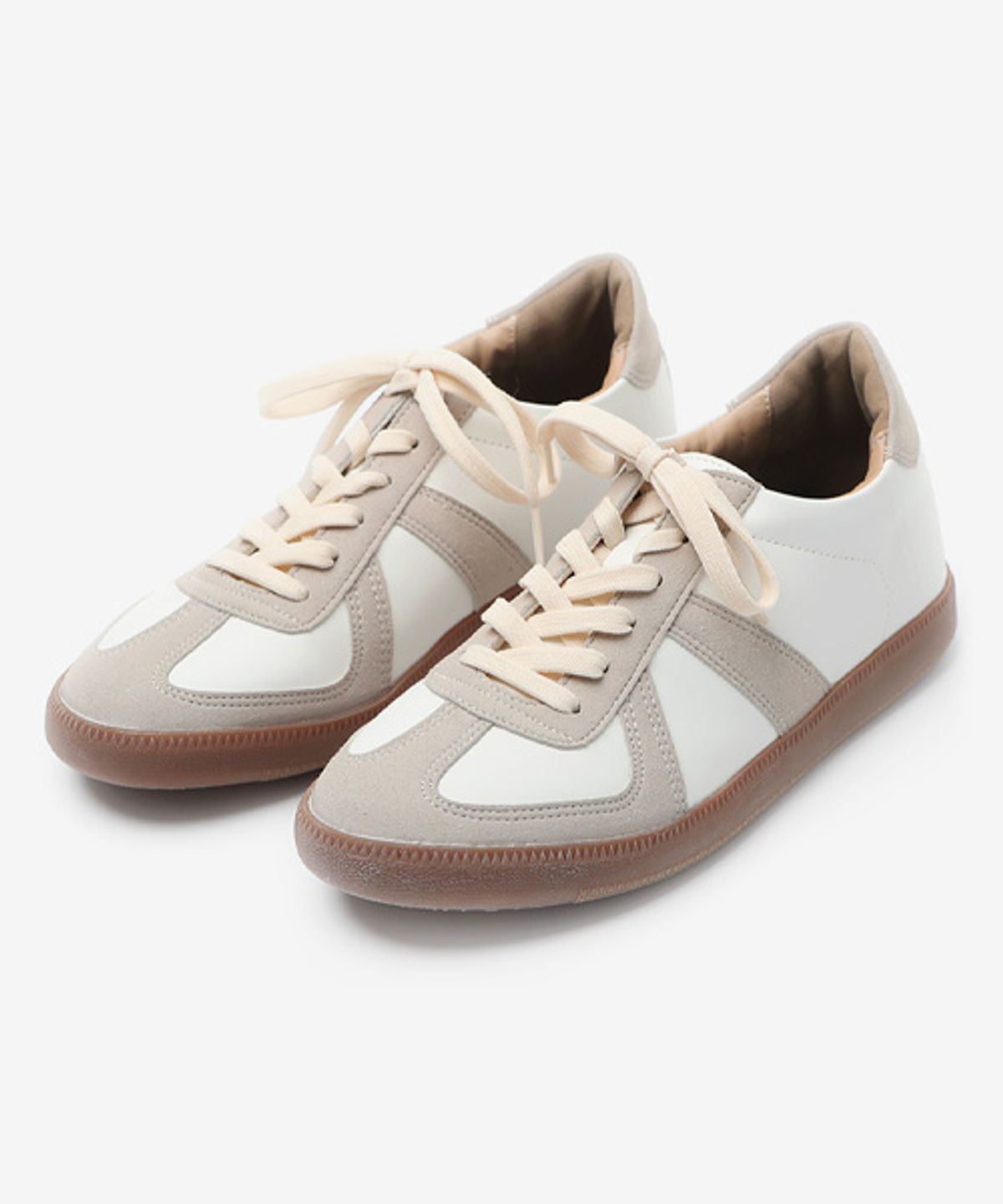 힐탑(HEELTOP) HT3501 치트키 5.5cm 리프트 독일군 스니커즈 로한 화이트