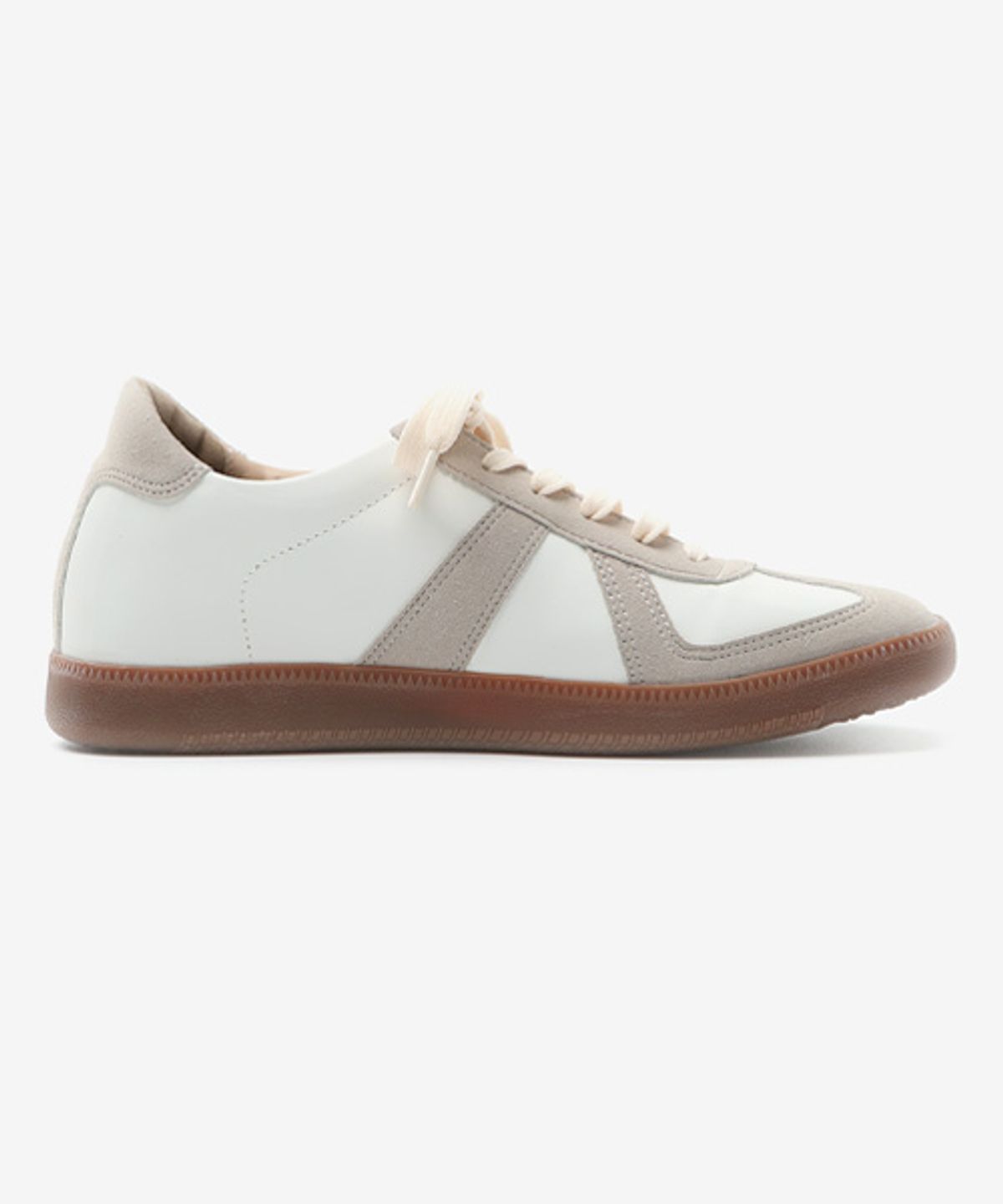 힐탑(HEELTOP) HT3501 치트키 5.5cm 리프트 독일군 스니커즈 로한 화이트